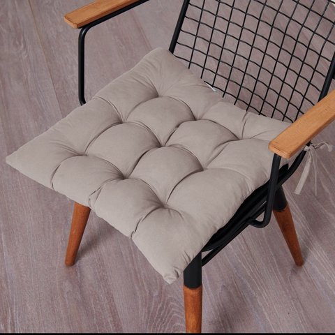 Almofada para Cadeira Futton Ox 40x40cm - Bege