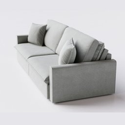 Sofá Cama Bélgica Retrátil e Reclínável 2,10m em Linho Diamond Premium Cinza Claro - Home Mobily - 9
