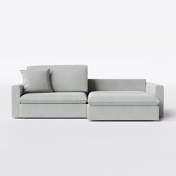 Sofá Cama Bélgica Retrátil e Reclínável 2,10m em Linho Diamond Premium Cinza Claro - Home Mobily - 7