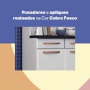 Ver imagem 6 de Armário de Cozinha de Aço Kit Triplo 120cm Regina Multimóveis CR6129 Branco