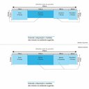 Ver imagem 6 de Cozinha Modulada Completa 6 Peças Balcões Aéreos Vidro Reflecta Comtampo Aspen Luciane Móveis
