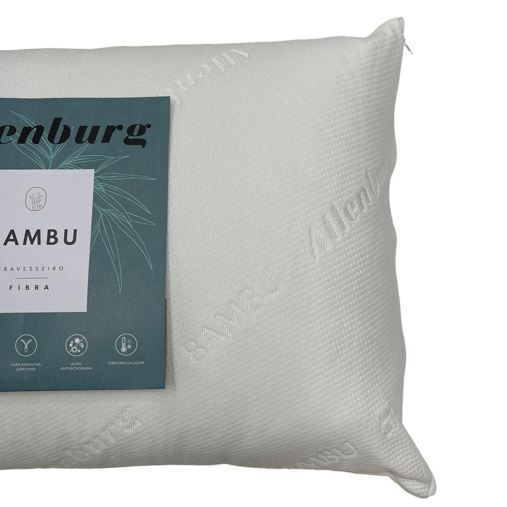 TRAVESSEIRO 48X68 ALTENBURG BAMBU FIBRA - UN - Branco - 2