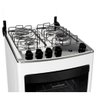 Fogão De Piso 4 Bocas Acendimento Automático Branco Bivolt - 6