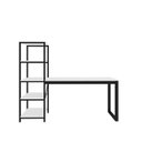 Ver imagem 3 de Escrivaninha Mesa Office Prateleira Industrial Modern Branco