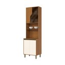 Ver imagem 4 de Torre Quente 1 Forno com Porta de Vidro Venaly Marrom/Cinamomo/Off White