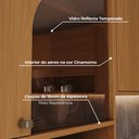 Ver imagem 6 de Torre Quente 1 Forno com Porta de Vidro Venaly Marrom/Cinamomo/Off White