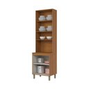 Ver imagem 3 de Torre Quente 1 Forno com Porta de Vidro Venaly Marrom/Cinamomo/Off White