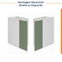 Ver imagem 5 de Balcão Suspenso 1 Porta 30cm sem Tampo Ipanema CabeCasa MadeiraOriginals