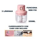 Ver imagem 3 de Mini Processador Recarregavel 250ml de 3 Laminas
