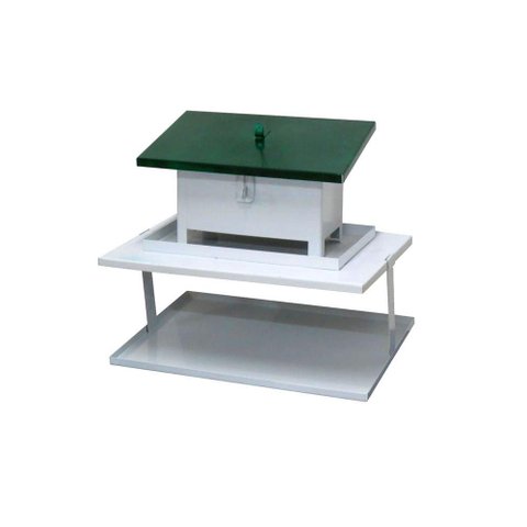 Comedouro Tratador Pendurado para Pássaros N04 38x30x26cm