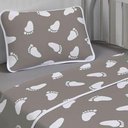 Ver imagem 3 de Jogo de Cama Malha Tecebem 3 Peças Mini Cama Mia Cinza