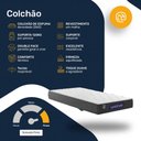 Ver imagem 5 de Cama Box + Colchão Gazin de Espuma D28 Double Face Force Up + Auxiliar de Espuma Solteiro 88 cm