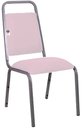 Ver imagem 1 de Cadeira Empilhável para Hotelaria Linha Hotel Fremon Rosa