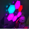 Luminária Modular Hexagonal LED Colorida RGBW Touch - 3