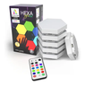 Luminária Modular Hexagonal LED Colorida RGBW Touch - 1