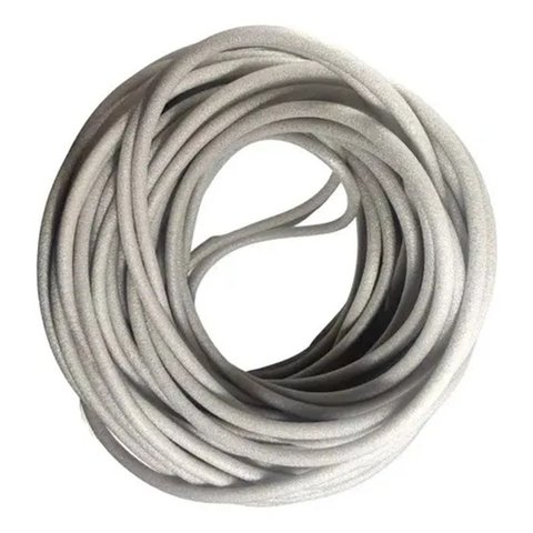 Espuma Vedação Delimitador Porta Janela Tarucel 10mm 50m Cinza