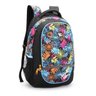 Mochila Feminino Juvenil Bolsa De Costas Folhas Colorida Denlex DL0189 - 1