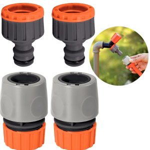 Engate Rápido Para Mangueira De 1/2" Polegada + Bico Para Torneira Engate Rápido | Tramontina | Kit