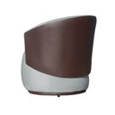 Ver imagem 3 de Conjunto 2 Poltronas Decorativa para Salão de Beleza e Barbearia - Veludo - Sv Decor:prata