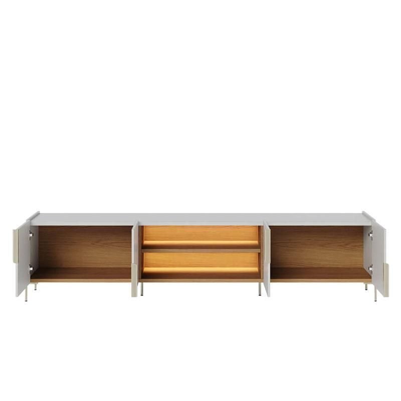 Rack Bancada Maggiore 2.4 Off White Matte Freijó - Colibri