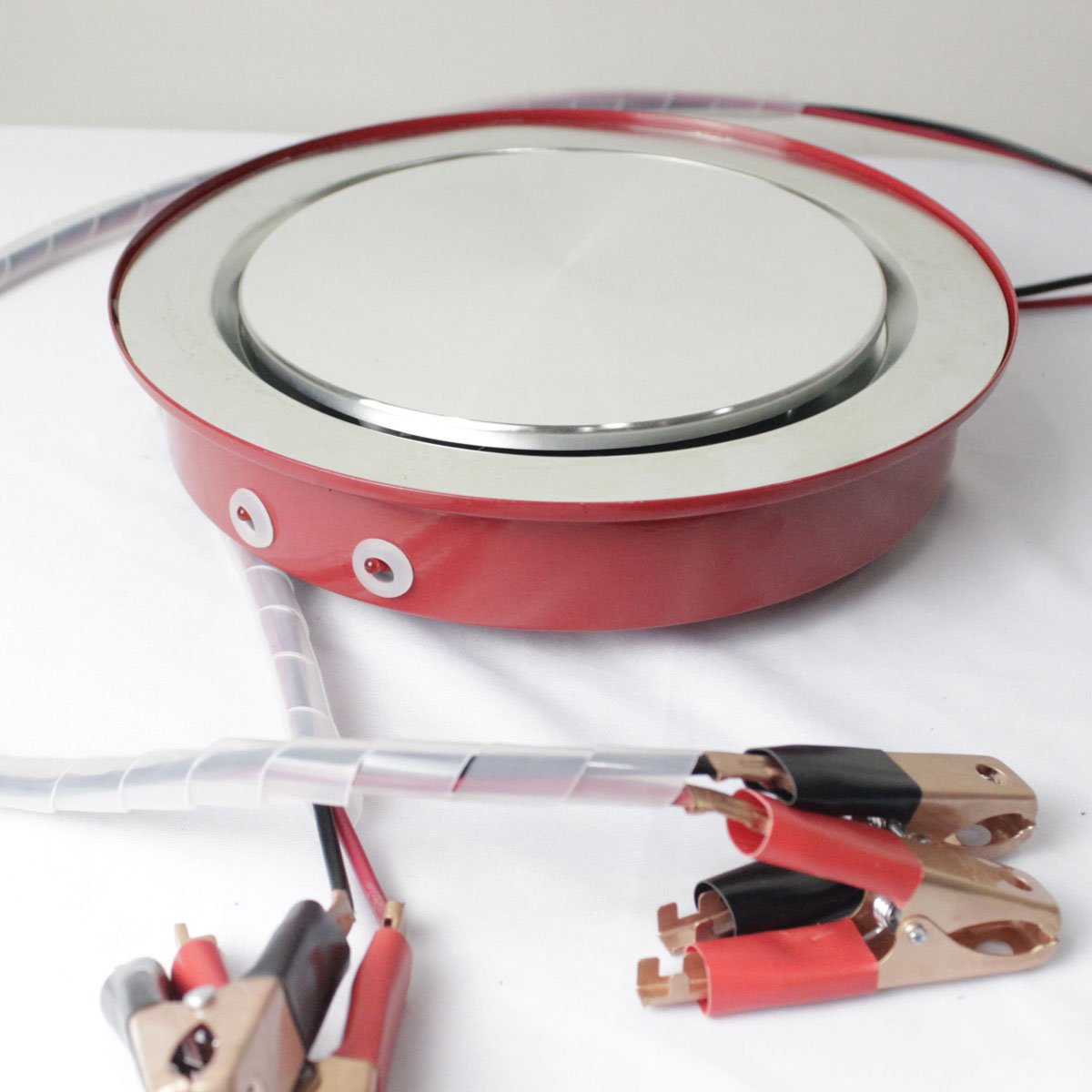 Fogão Cooktop por Indução Elétrico 24v Portátil Vermelho - 5