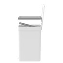 Ver imagem 6 de Lixeira Coleta Seletiva com Pedal para Cozinha 20L Trium Duplo Compartimento OU Branco Fosco