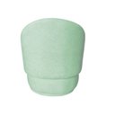 Ver imagem 3 de Kit 2 Poltronas Decorativa Beatriz Orgânica Veludo Acqua