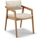 Ver imagem 2 de Cadeira para Sala de Jantar Estar Living Giorgia L02 Linho Palha - Lyam Decor