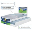 Ver imagem 3 de Cama Bicama Juvenil Adesivada Copa do Mundo Brasil
