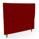 Ver imagem 5 de Cabeceira Estofada para Cama de Casal 160 Athena Suede