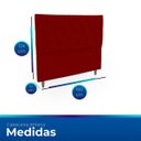 Ver imagem 6 de Cabeceira Estofada para Cama de Casal 160 Athena Suede