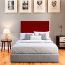 Ver imagem 2 de Cabeceira Estofada para Cama de Casal 160 Athena Suede