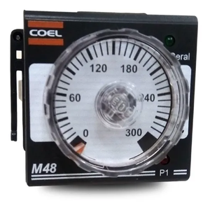 Controlador Temperatura Analógico M48 24-240vca J 300c Coel M48wrj3-p----