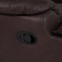 Ver imagem 5 de Poltrona Castor Comfort Luxo Corano Marrom Café