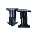 Ver imagem 1 de Cantoneira De Proteção Para Moveis Regulável 62 A 115 Mm Preta (Kit C/30)
