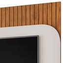 Ver imagem 3 de Painel para TV Tom Freijo Off White - DJ Móveis