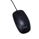 Ver imagem 3 de Kit Teclado e Mouse com Fio Usb 2400dpi Aoc Km220 Cor Preto