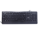 Ver imagem 2 de Kit Teclado e Mouse com Fio Usb 2400dpi Aoc Km220 Cor Preto