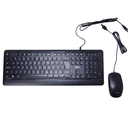 Ver imagem 1 de Kit Teclado e Mouse com Fio Usb 2400dpi Aoc Km220 Cor Preto