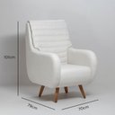 Ver imagem 3 de Poltrona de Amamentação Pés Madeira Zen