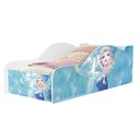 Ver imagem 2 de Cama Infantil Juvenil Adesivada Varios Temas com Proteção Lateral:frozen
