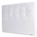 Ver imagem 1 de Cabeceira Estofada Box Casal Queen Size 160cm Corino Branco