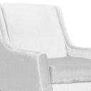 Ver imagem 2 de Poltrona Ariane Luxo Suede Cores - DS Estofados - Branco