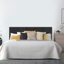 Ver imagem 2 de Cabeceira Modulada Estofada Adesiva 1 Módulo 30x40cm Preto