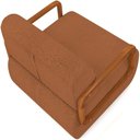 Ver imagem 6 de Poltrona Decorativa Orgânica Bruxelas K01 Bouclê Terracota - Lyam Decor