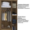 Ver imagem 6 de Guarda Roupa Modulado 3 Portas e 2 Gavetas 101cm Veneza Luciane Móveis