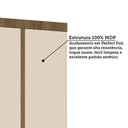 Ver imagem 4 de Guarda Roupa Modulado 3 Portas e 2 Gavetas 101cm Veneza Luciane Móveis