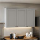Ver imagem 1 de Aéreo 1,20 Cm 3 Portas 100% Mdf 1531 Linha Iluminata Genialflex