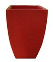 Ver imagem 6 de Kit 3 Vaso Planta 60x40 Moderno Trapézio Polietileno BGPLASTICOS V860 AREIA 001