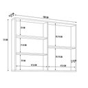 Ver imagem 4 de Armário Aéreo para Banheiro 100cm com 02 Portas e Espelho Malbec B06 Barrique Argento - Lyam Decor